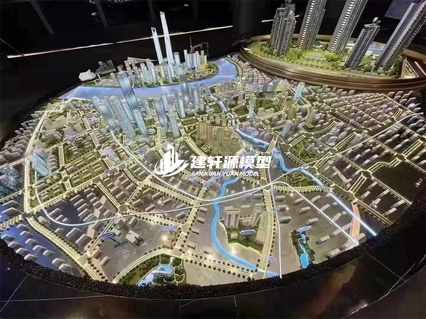 九寨沟规划模型制作