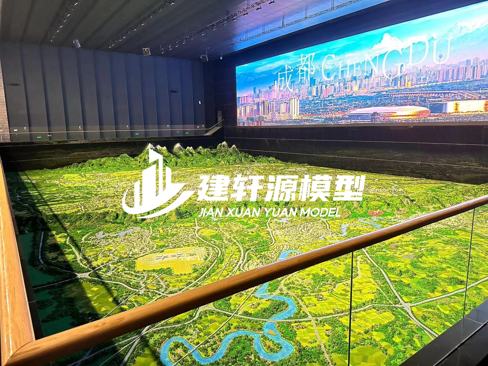 九寨沟地貌沙盘服务