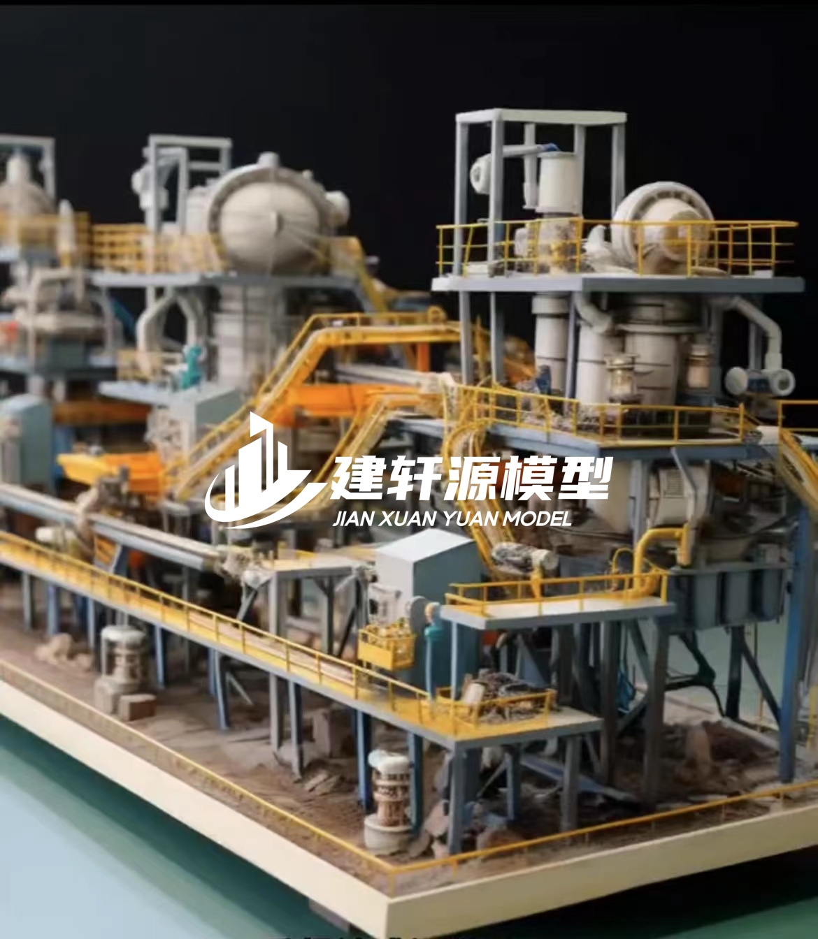 九寨沟设备模型制作