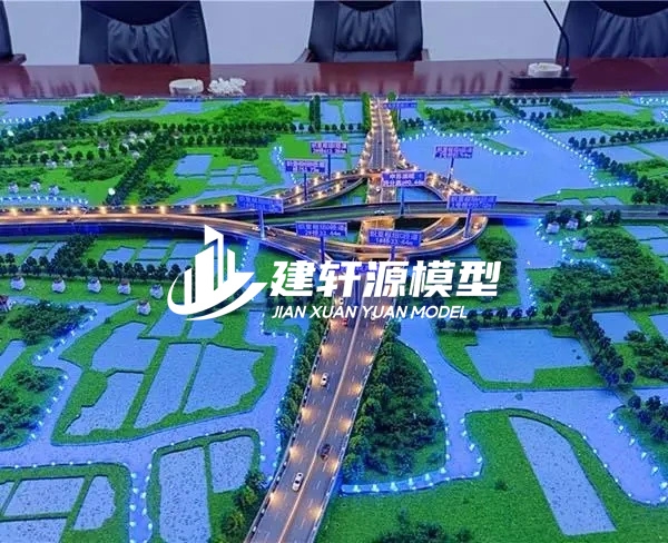 九寨沟高速公路沙盘定制