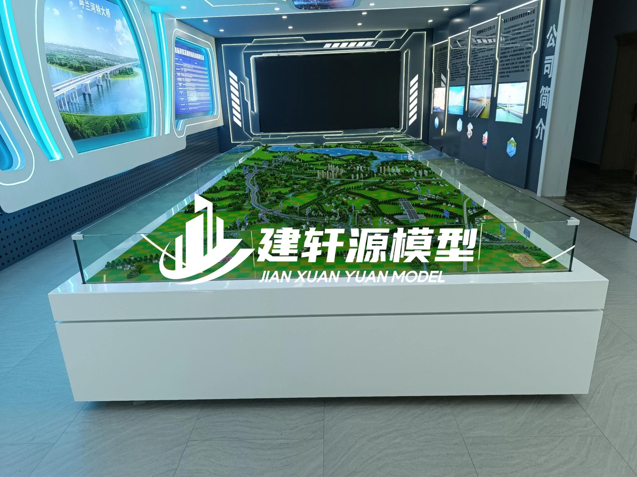 九寨沟高架桥道路模型设计