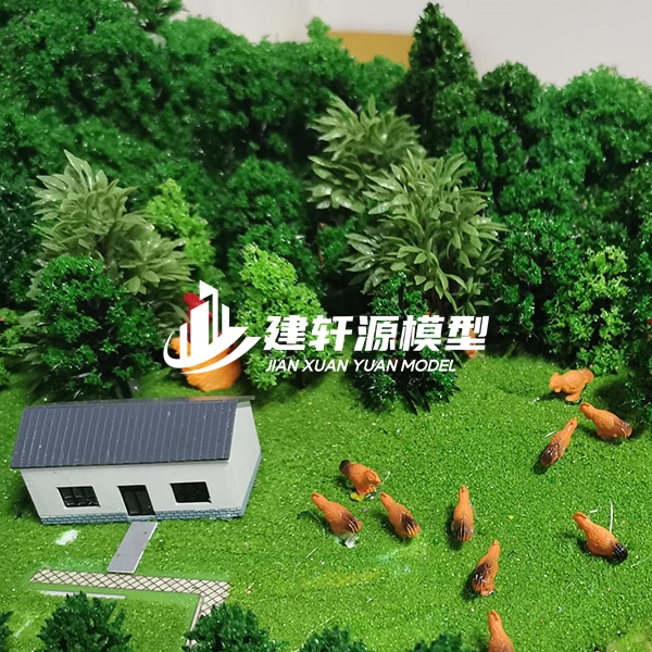 九寨沟智慧农场沙盘模型生产